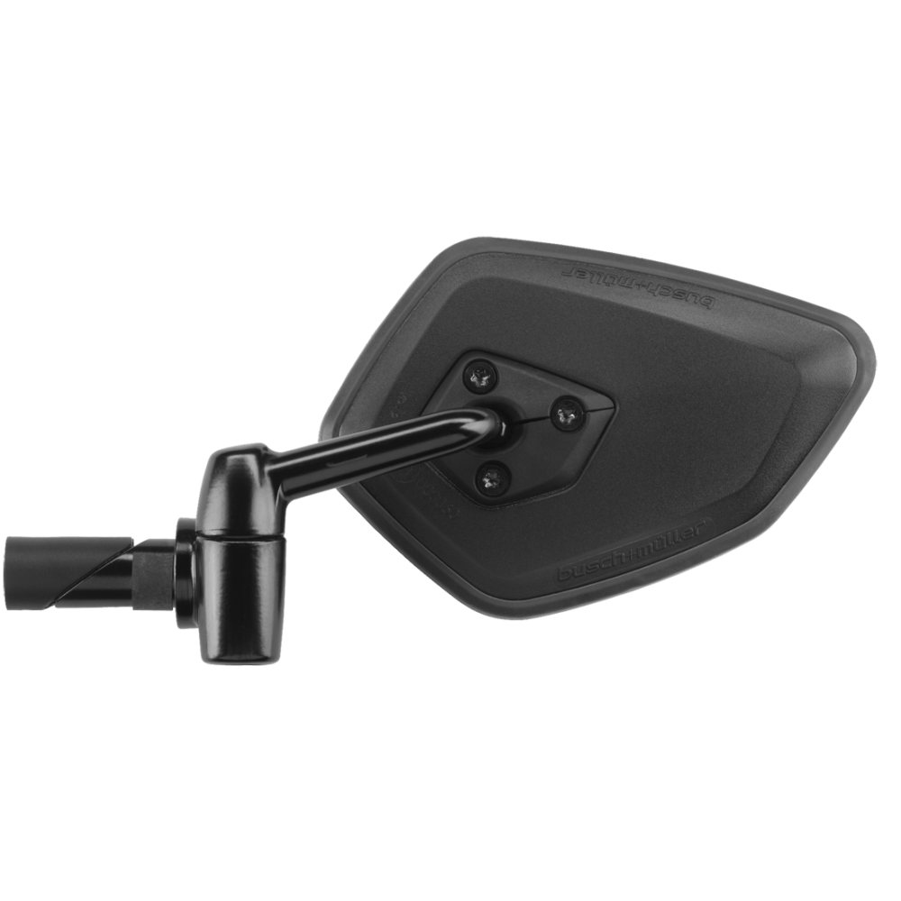 Busch & Müller Rückspiegel E-Bike, CYCLE STAR, L:5cm, Abklappbar, Klemmkonus: 17.2-22.0mm, ECE, he5