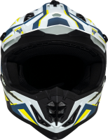 IXS Motocrosshelm iXS363 2.0 matt weiss-blau-gelb fluo M
