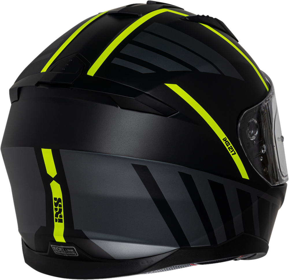 IXS Integralhelm iXS217 2.0 matt schwarz-gelb fluo