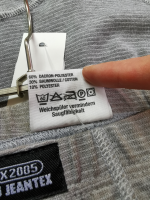 Jeantex Shorts JX Volturno Anthrazit S