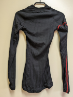 Craft Langarm-Shirt black/lava 34/S