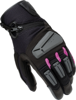 T. UR Damen Handschuh G-Four schwarz-grau-pink