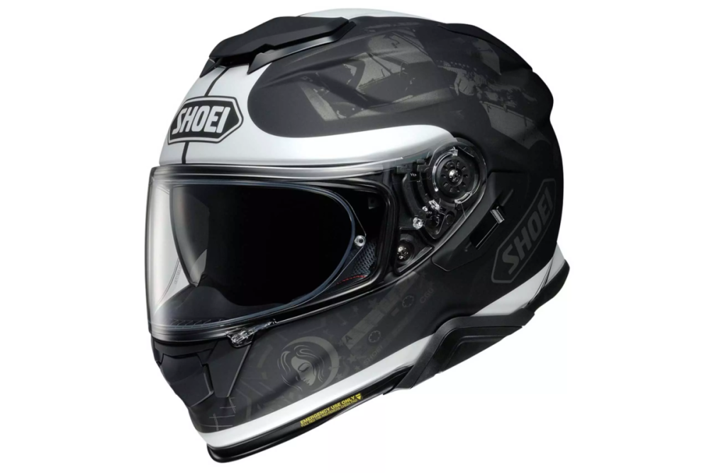 Shoei Integralhelm GT-Air II Reminisce TC-5, matt schwarz-weiss L