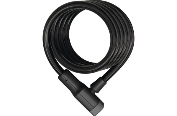 ABUS Spiralkabelschloss Booster 6512K/180 ohne Halter schwarz