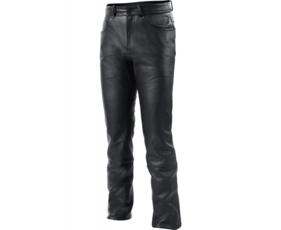 IXS Leder-Jeans Rebell schwarz 40