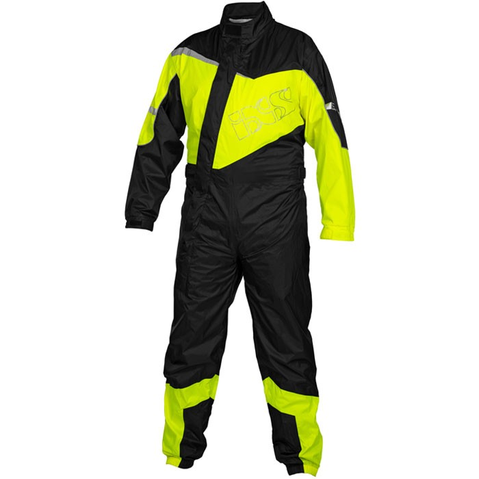 IXS Regenkombi 1.0 schwarz-fluogelb 2XL