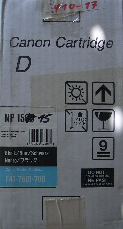 Canon F41-7601-700 Black Toner Cartridge D