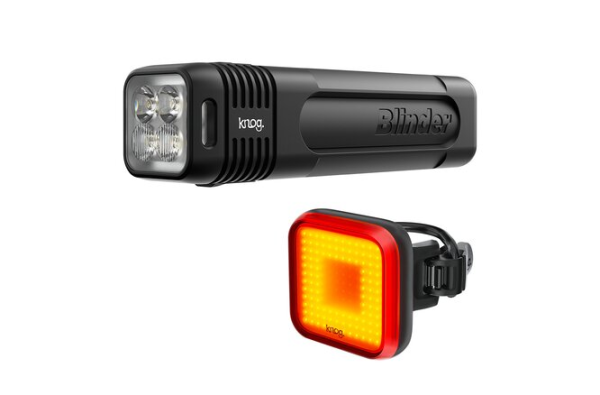 Knog Lichtset Blinder 900 & Blinder Square schwarz