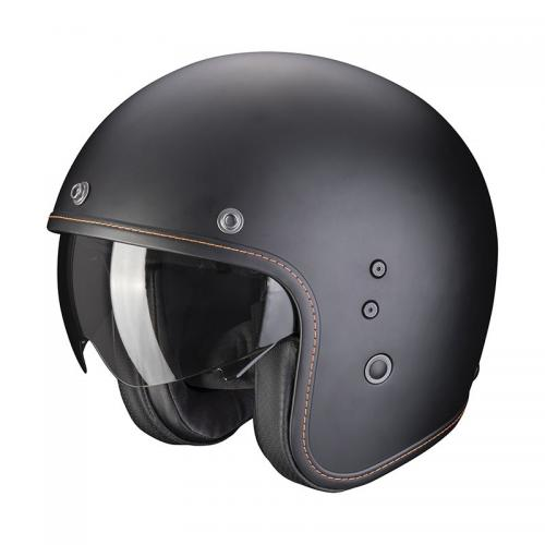 Scorpion Belfast Uni mattschwarz M