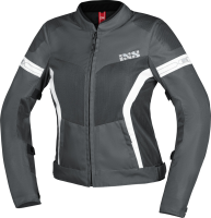 IXS Sport Damen Jacke Trigonis-Air dunkelgrau-grau-weiss DL