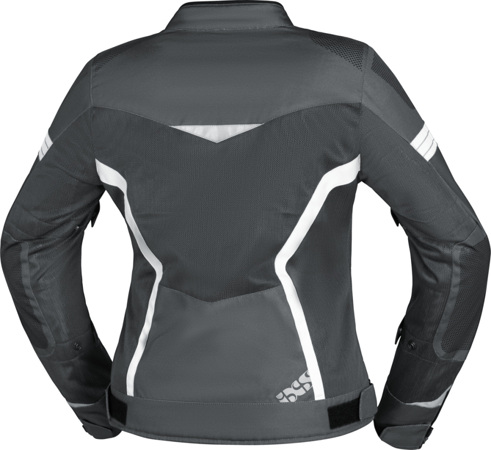 IXS Sport Damen Jacke Trigonis-Air dunkelgrau-grau-weiss DL
